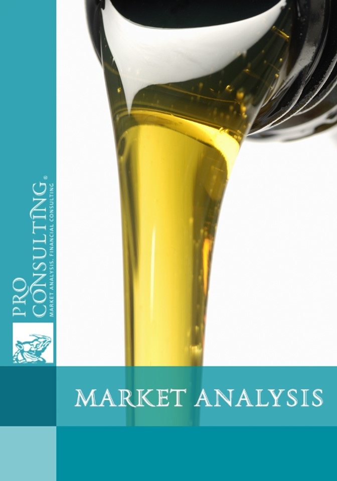 Market research of the motor oil market of Ukraine. 2013